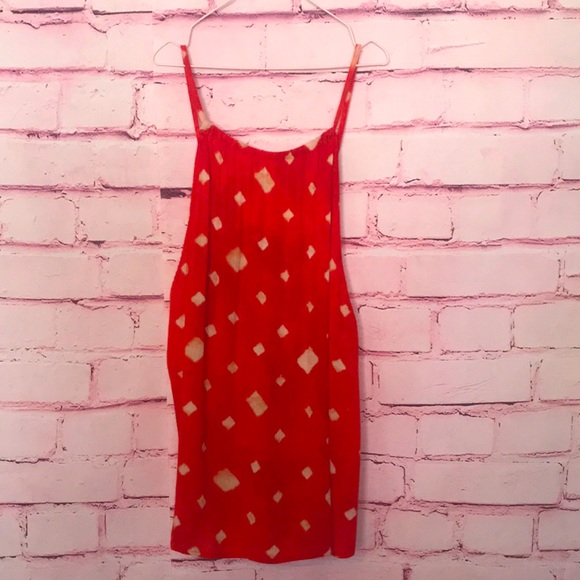 Billabong Red Flowy Halter - Picture 3 of 10